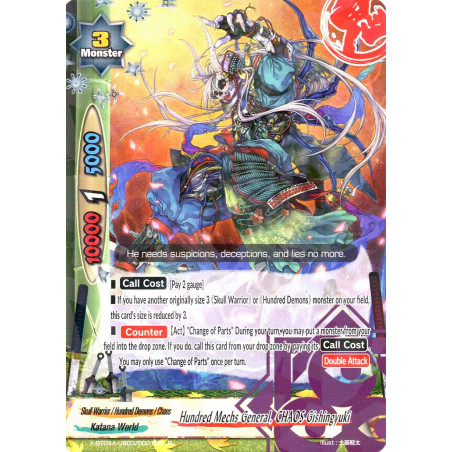 buddyfight-tcg-card-x-bt04a-ub03-0021en-r-hundred-mechs-general-chaos-gishingyuki-new-world-chaos