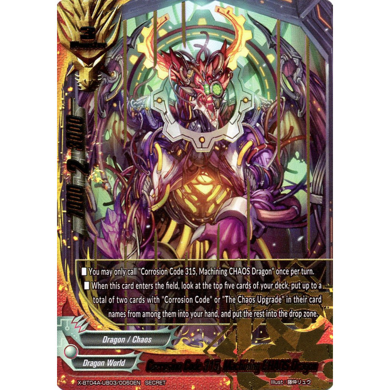 buddyfight-tcg-card-x-bt04a-ub03-0060en-secret-corrosion-code-315-machining-chaos-dragon-new-world-chaos