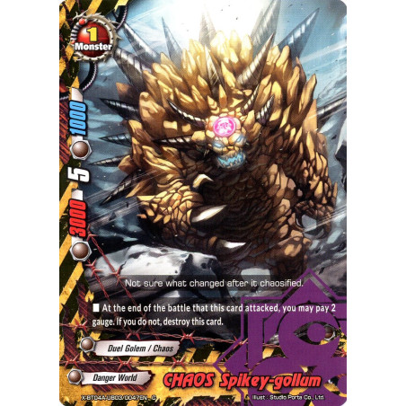 buddyfight-tcg-card-foil-x-bt04a-ub03-0047en-foil-c-chaos-spikey-gollum-new-world-chaos