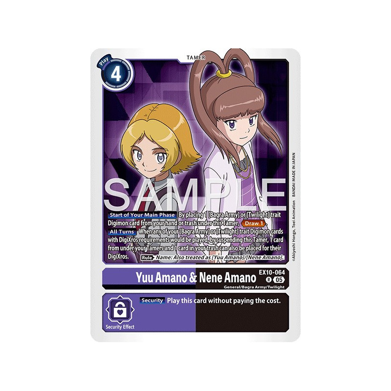 Digimon_TCG_EX10-064_Yuu_Amano_Nene_Amano_Rare_Sinister_Order_