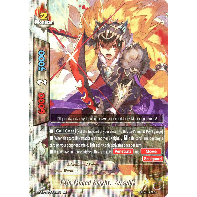 buddyfight-tcg-card-x-cbt-a-0013en-rr-twin-fanged-knight-versellia-driven-to-disorder