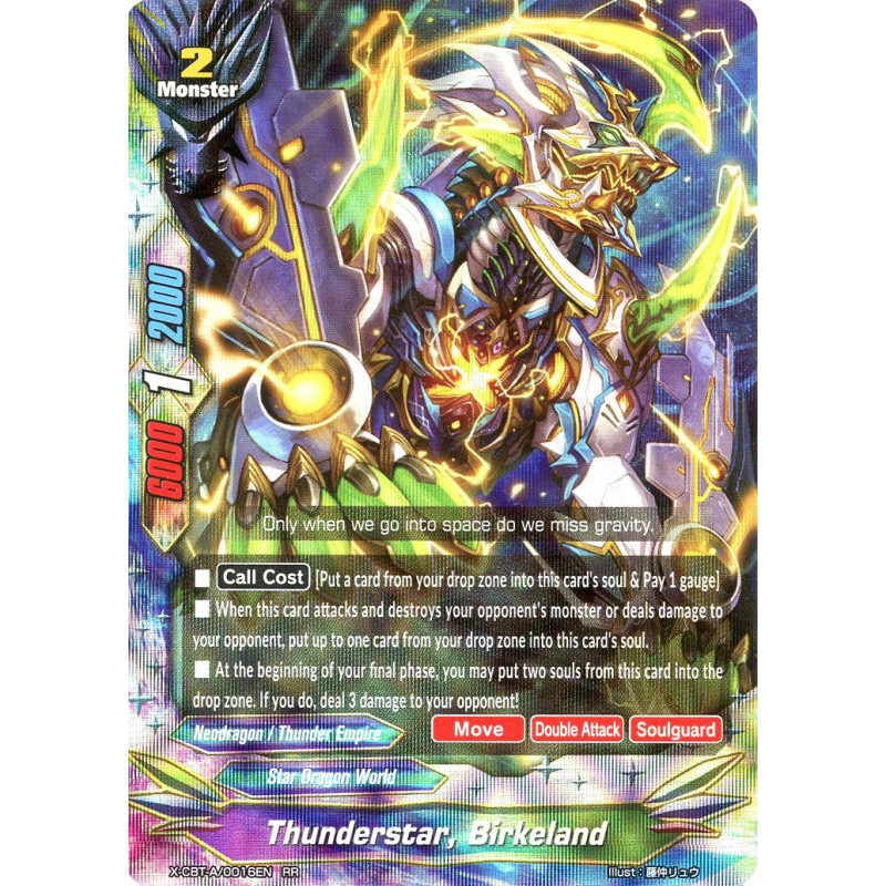 buddyfight-tcg-card-x-cbt-a-0016en-rr-thunderstar-birkeland-driven-to-disorder