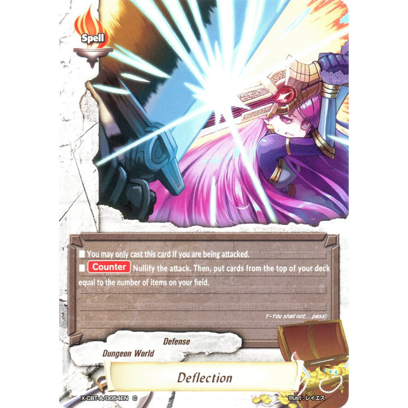 buddyfight-tcg-card-x-cbt-a-0054en-c-deflection-driven-to-disorder
