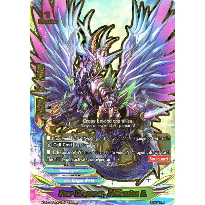 buddyfight-tcg-card-x-cbt-a-0074en-secret-star-dragoner-dimenzion-e-driven-to-disorder