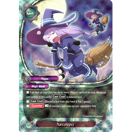 buddyfight-tcg-card-x-cbt-b-0012en-rr-narcolepsy-driven-to-disorder