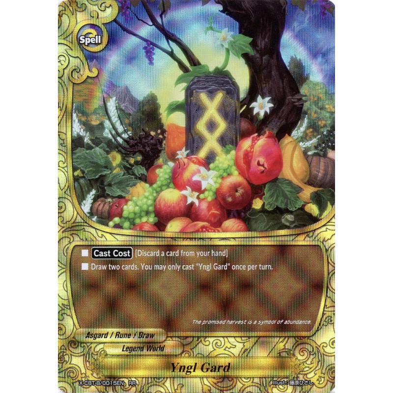 buddyfight-tcg-card-x-cbt-b-0015en-rr-yngl-gard-driven-to-disorder