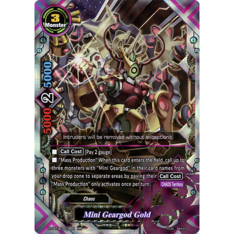 buddyfight-tcg-card-x-cbt-b-0018en-rr-mini-geargod-gold-driven-to-disorder