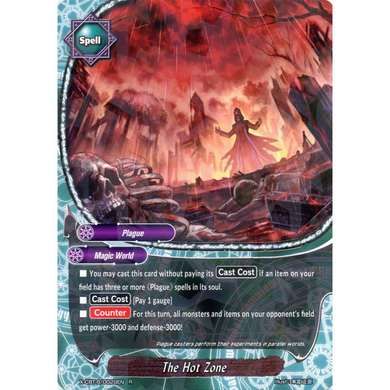 buddyfight-tcg-card-x-cbt-b-0029en-r-the-hot-zone-driven-to-disorder
