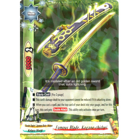 buddyfight-tcg-card-foil-x-cbt-a-0026en-foil-r-famous-blade-kogane-chidori-driven-to-disorder
