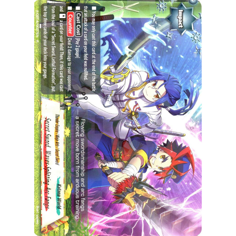 buddyfight-tcg-card-foil-x-cbt-a-0027en-foil-r-secret-sword-waves-splitting-arc-fangs-driven-to-disorder