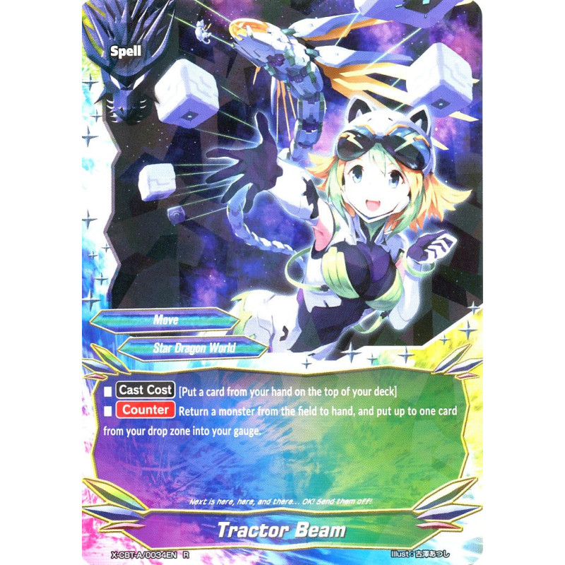 buddyfight-tcg-card-foil-x-cbt-a-0034en-foil-r-tractor-beam-driven-to-disorder
