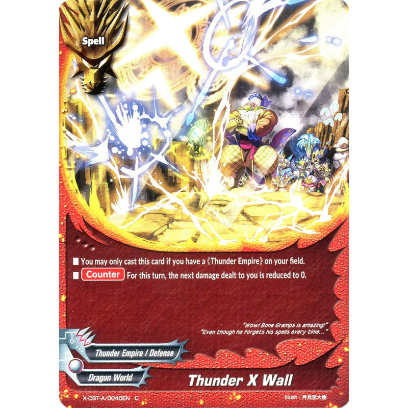 buddyfight-tcg-card-foil-x-cbt-a-0040en-foil-c-thunder-x-wall-driven-to-disorder