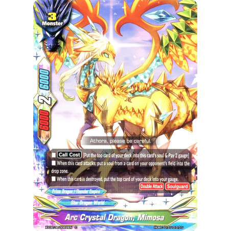 buddyfight-tcg-card-foil-x-cbt-a-0062en-foil-c-arc-crystal-dragon-mimosa-driven-to-disorder