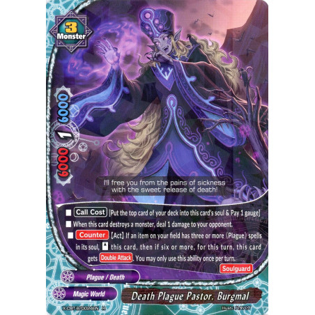 buddyfight-tcg-card-foil-x-cbt-b-0024en-foil-r-death-plague-pastor-burgmal-driven-to-disorder