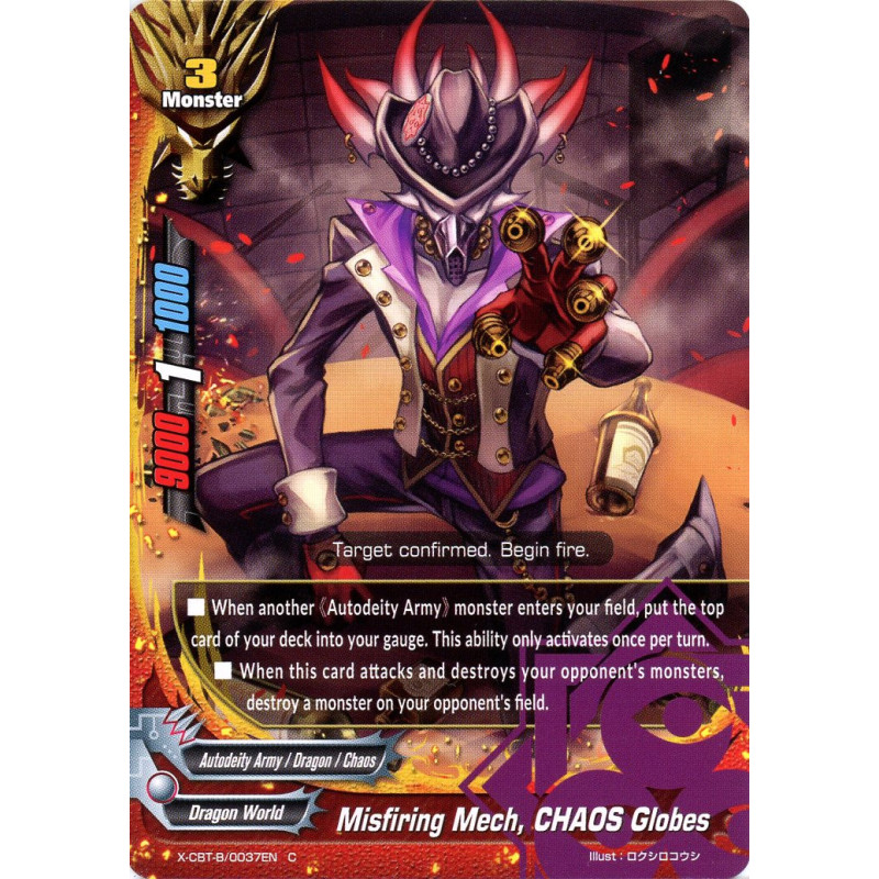 buddyfight-tcg-card-foil-x-cbt-b-0037en-foil-c-misfiring-mech-chaos-globes-driven-to-disorder