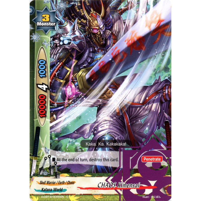 buddyfight-tcg-card-foil-x-cbt-b-0055en-foil-c-chaos-kimensai-driven-to-disorder