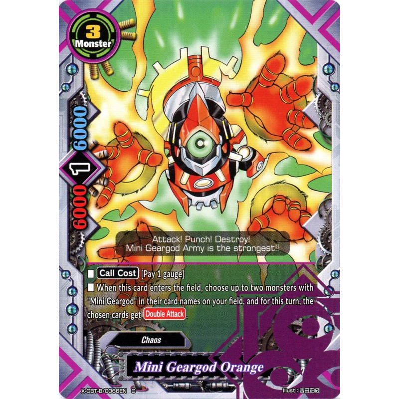 buddyfight-tcg-card-foil-x-cbt-b-0066en-foil-c-mini-geargod-orange-driven-to-disorder