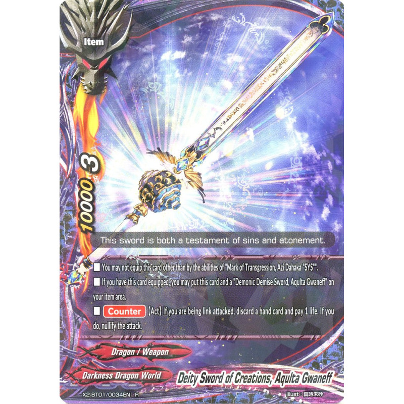 buddyfight-tcg-card-x2-bt01-0034en-r-deity-sword-of-creations-aqulta-gwaneff-buddy-legends