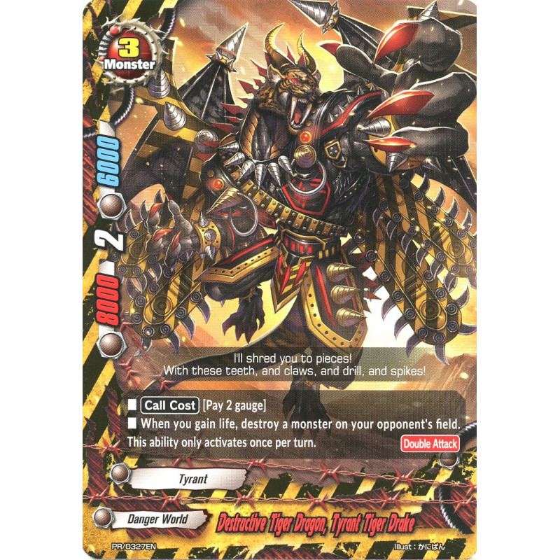 buddyfight-tcg-card-x2-bt01-pr-0327en-pr-destructive-tiger-dragon-tyrant-tiger-drake-buddy-legends