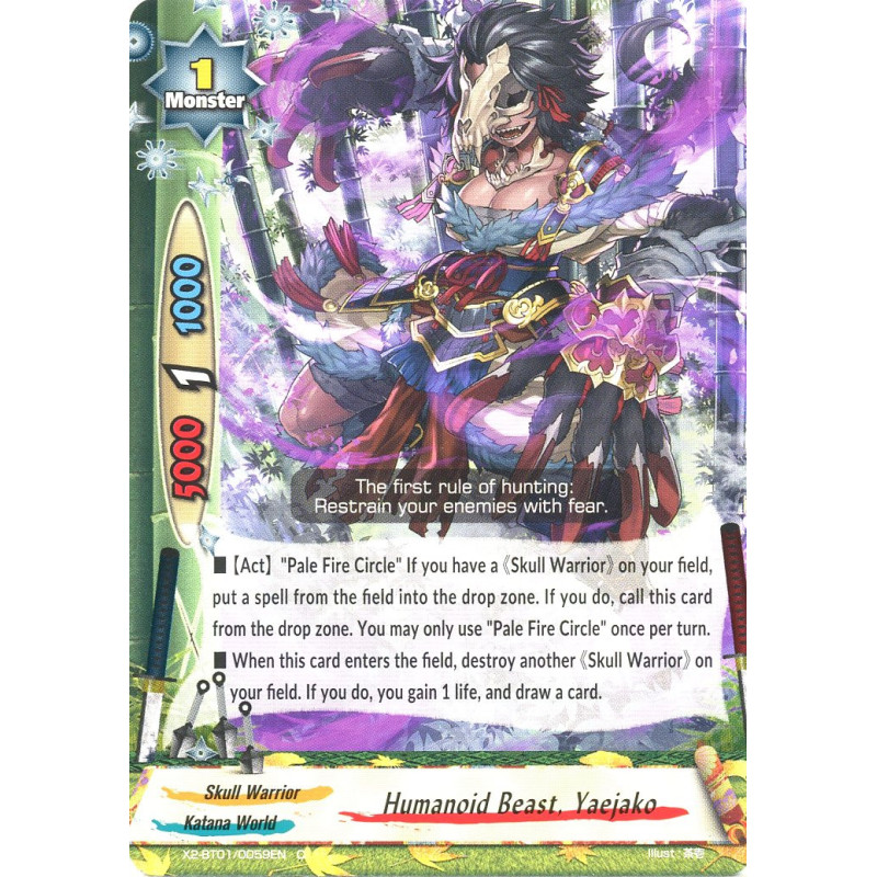 buddyfight-tcg-card-foil-x2-bt01-0059en-foil-c-humanoid-beast-yaejako-buddy-legends