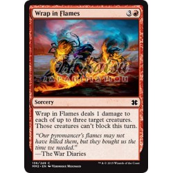 MTG 136/249 Wrap in Flames
