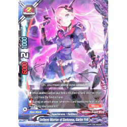 buddyfight-tcg-card-x-bt03a-ub02-0029en-r-uniform-warrior-of-darkness-garter-frill-lvl-up-heroes-adventurers