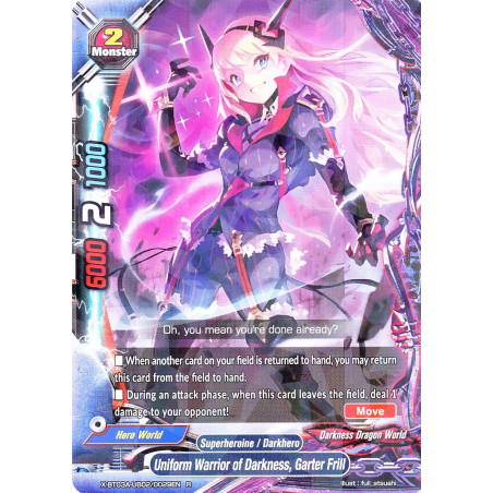 buddyfight-tcg-card-x-bt03a-ub02-0029en-r-uniform-warrior-of-darkness-garter-frill-lvl-up-heroes-adventurers