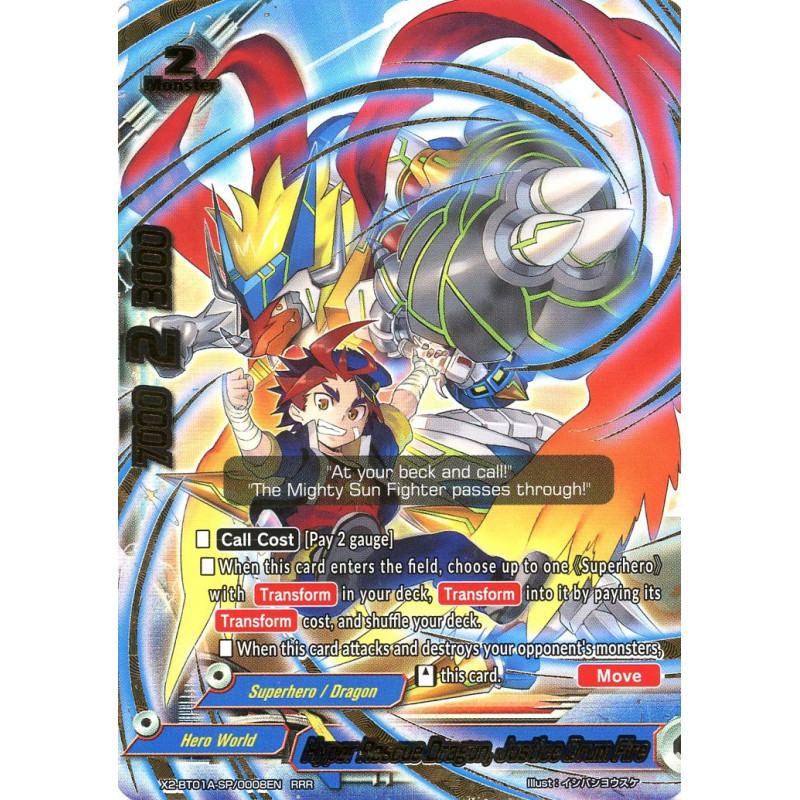buddyfight-tcg-card-x2-bt01a-sp-0008en-rrr-hyper-rescue-dragon-justice-drum-fire-buddy-legends