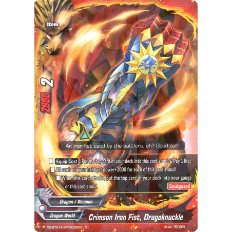 buddyfight-tcg-card-x2-bt01a-sp-0028en-r-crimson-iron-fist-dragoknuckle-buddy-legends