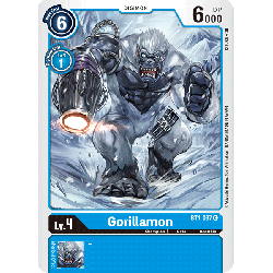 Digimon_TCG_BT1-037_Gorillamon_Common_New_Evolution_Card_Game