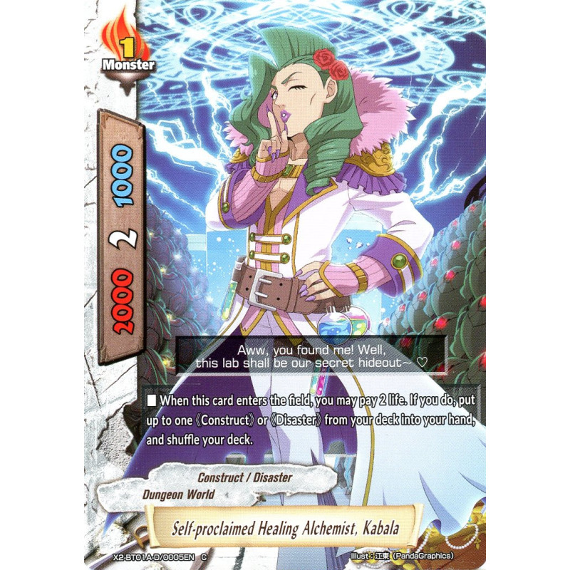 buddyfight-tcg-card-x2-bt01a-d-0005en-c-self-proclaimed-healing-alchemist-kabala-buddy-legends