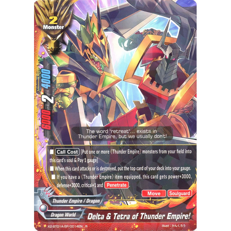 buddyfight-tcg-card-foil-x2-bt01a-sp-0014en-foil-r-delta-tetra-of-thunder-empire-buddy-legends