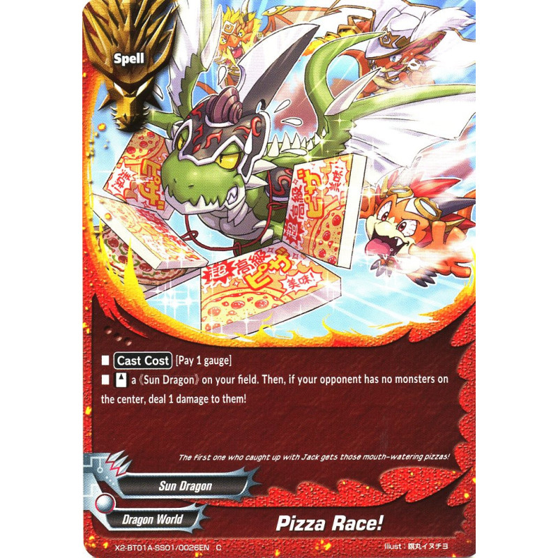 buddyfight-tcg-card-foil-x2-bt01a-ss01-0026en-foil-c-pizza-race-buddy-legends