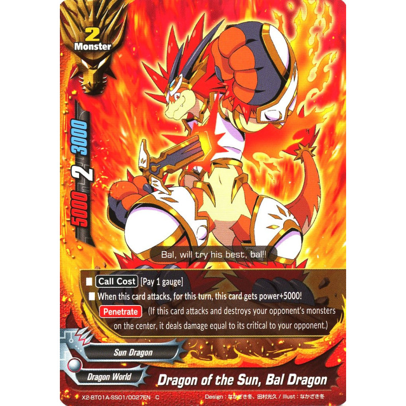 buddyfight-tcg-card-foil-x2-bt01a-ss01-0027en-foil-c-dragon-of-the-sun-bal-dragon-buddy-legends