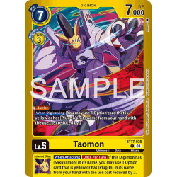 Digimon_TCG_LM-06_BT17-035_Taomon_Alternative_Art_Limited_Card_Pack_Billion_Bullet_Card_Game
