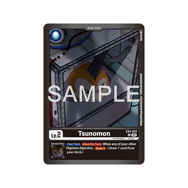 Digimon_TCG_LM-06_EX4-003_Tsunomon_Alternative_Art_Limited_Card_Pack_Billion_Bullet_Card_Game