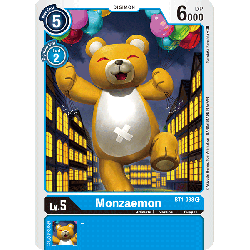 Digimon_TCG_BT1-038_Monzaemon_Common_New_Evolution_Card_Game