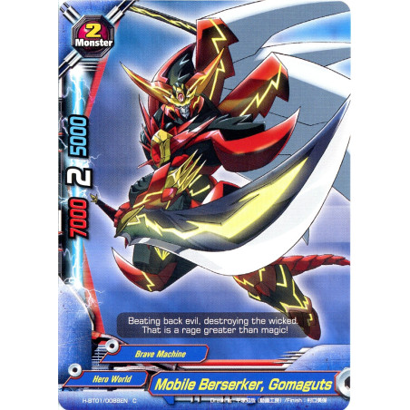 buddyfight-tcg-card-h-bt01-0088en-c-mobile-berserker-gomaguts-neo-enforcer-ver-e