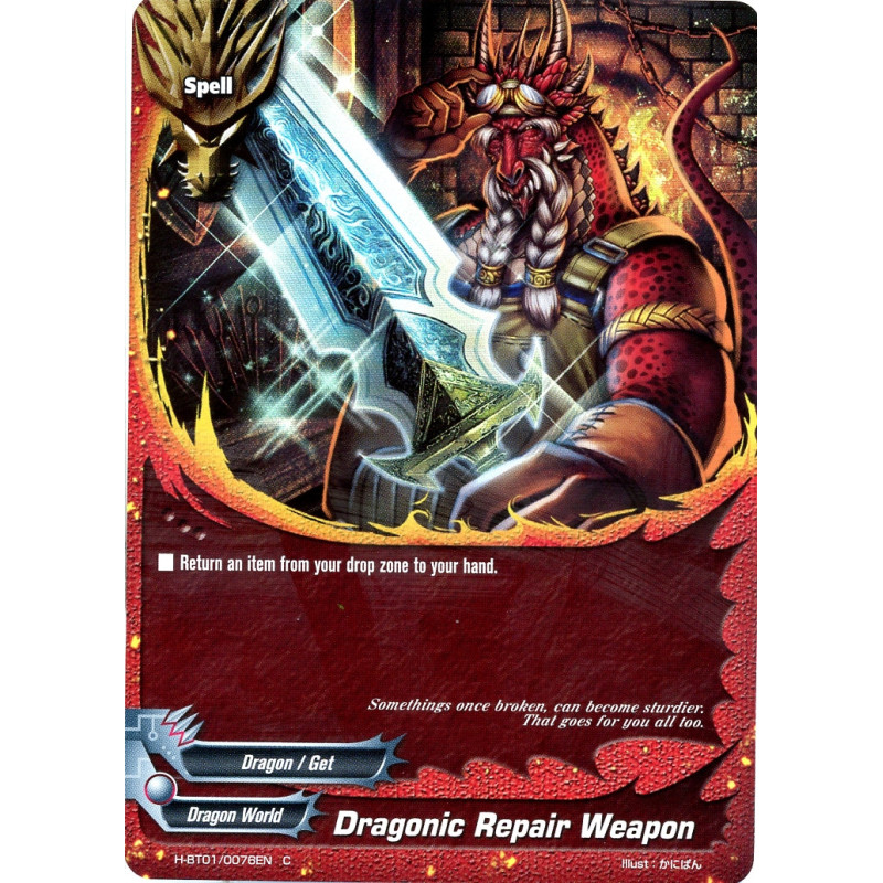 buddyfight-tcg-card-foil-h-bt01-0076en-foil-dragonic-repair-weapon-neo-enforcer-ver-e