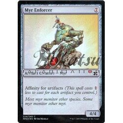 MTG Foil 224/249 Myr Enforcer