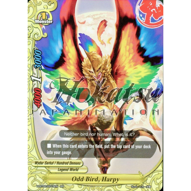 buddyfight-tcg-card-h-bt02-0015en-rr-odd-bird-harpy-galaxy-burst