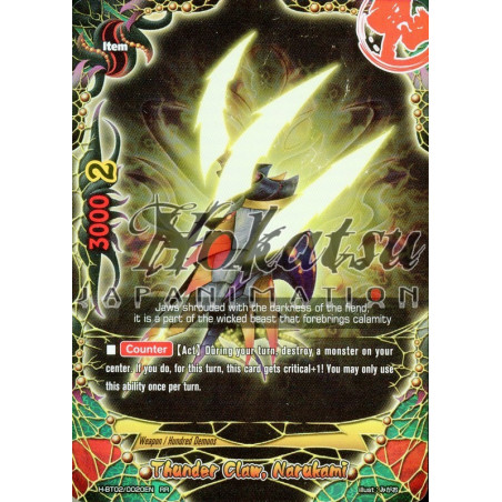 buddyfight-tcg-card-h-bt02-0020en-rr-thunder-claw-narukami-galaxy-burst