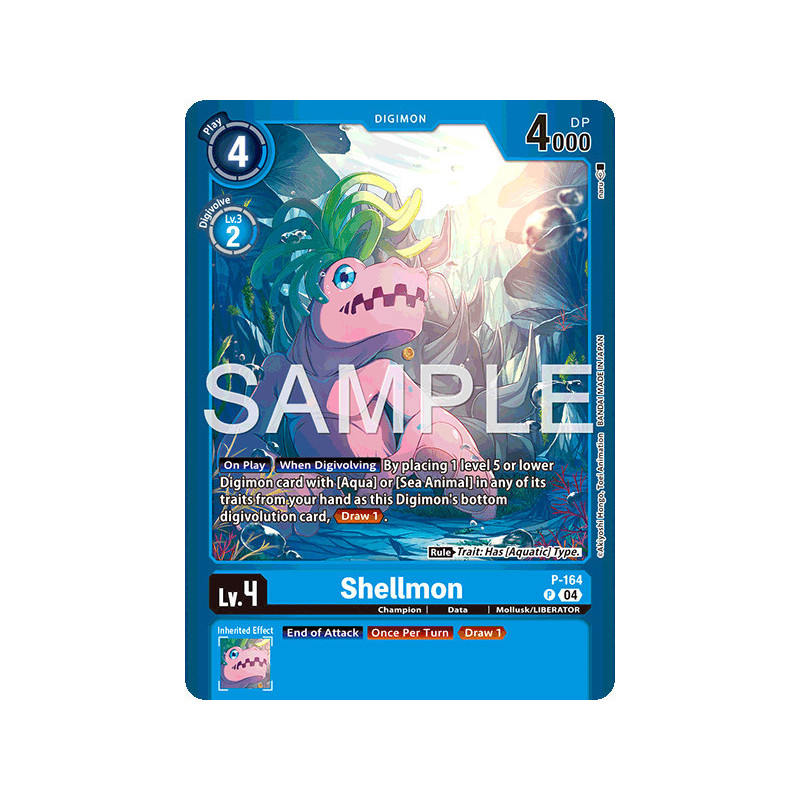 Digimon_TCG_LM-06_P-164_Shellmon_Alternative_Art_Limited_Card_Pack_Billion_Bullet_Card_Game