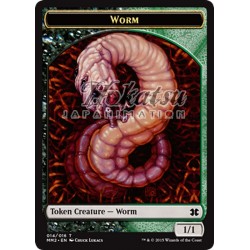 MTG 14/16 Worm Token