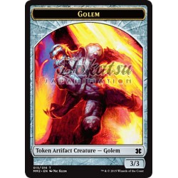 MTG 15/16 Golem Token