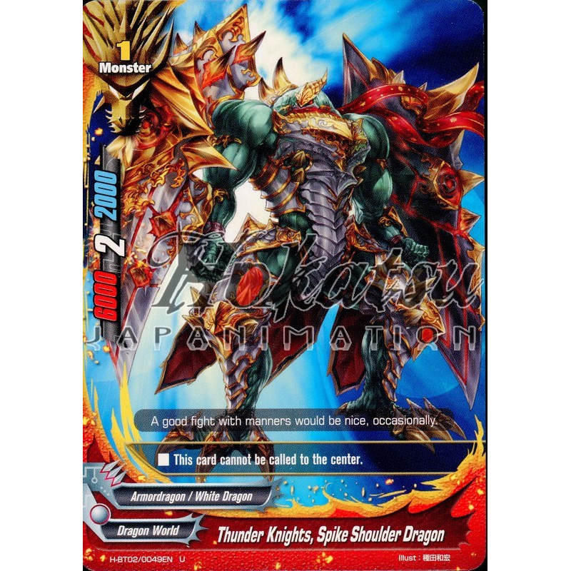 buddyfight-tcg-card-h-bt02-0049en-u-thunder-knights-spike-shoulder-dragon-galaxy-burst
