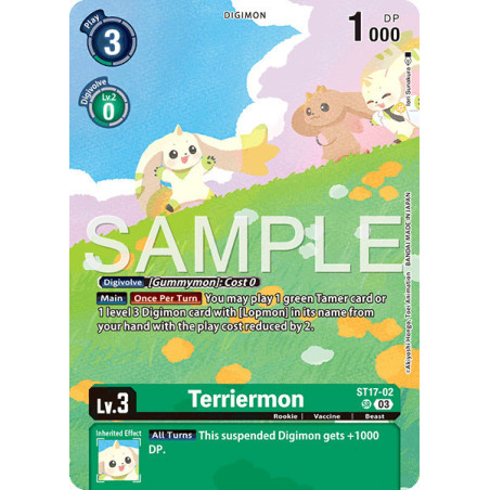 Digimon_TCG_LM-06_ST17-02_Terriermon_Alternative_Art_Limited_Card_Pack_Billion_Bullet_Card_Game