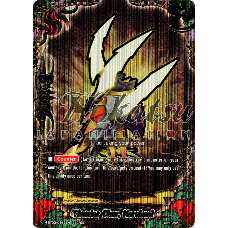 buddyfight-tcg-card-h-bt02-0113en-secret-thunder-claw-narukami-galaxy-burst