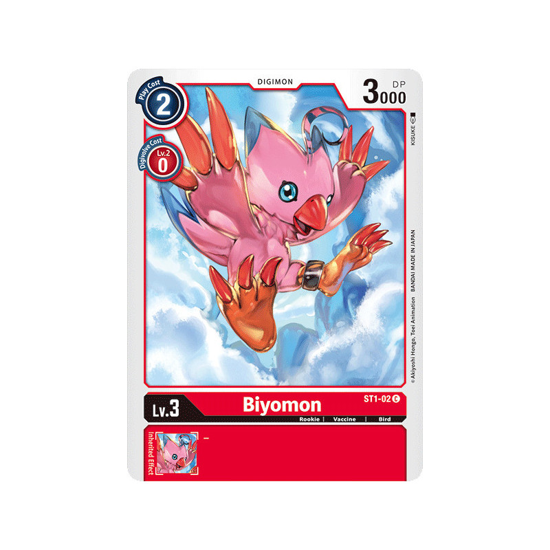 Digimon_TCG_ST1-02_Biyomon_Common_Sinister_Order_Card_Game