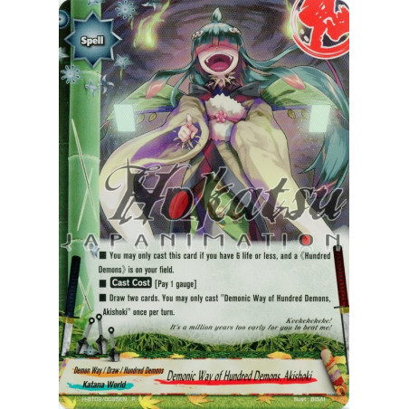 buddyfight-tcg-card-h-bt02-0035en-foil-demonic-way-of-hundred-demons-akishoki-galaxy-burst